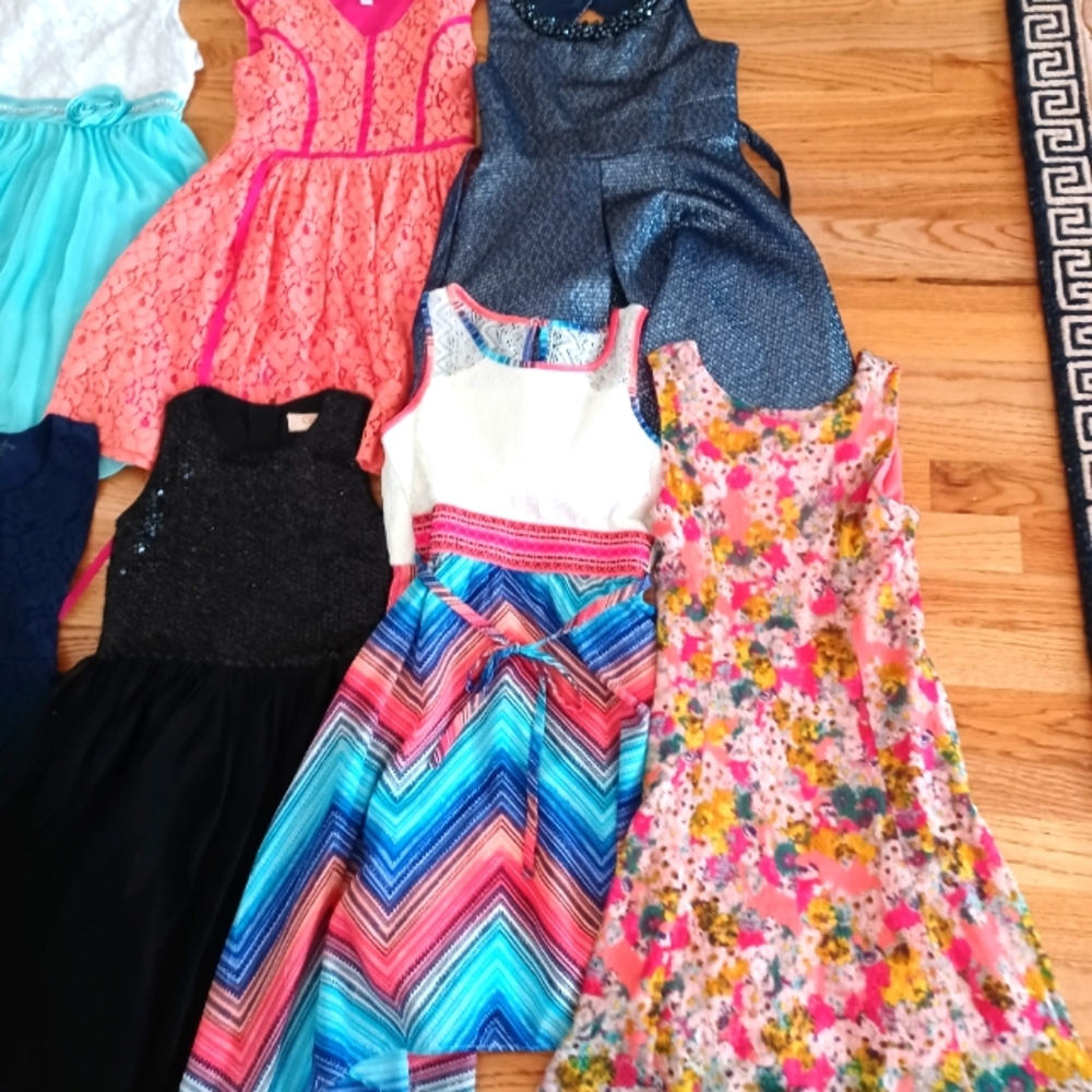 Lot of girls dresses . SOLD